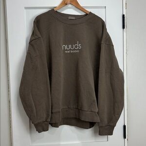 Nuuds real bodies crewneck sweatshirt